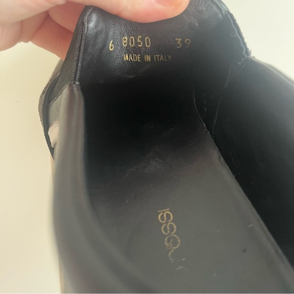 Sergio Rossi Suede Leather Slip-On Sneakers Loafer Zipper size 39EU or 8US - Picture 14 of 14